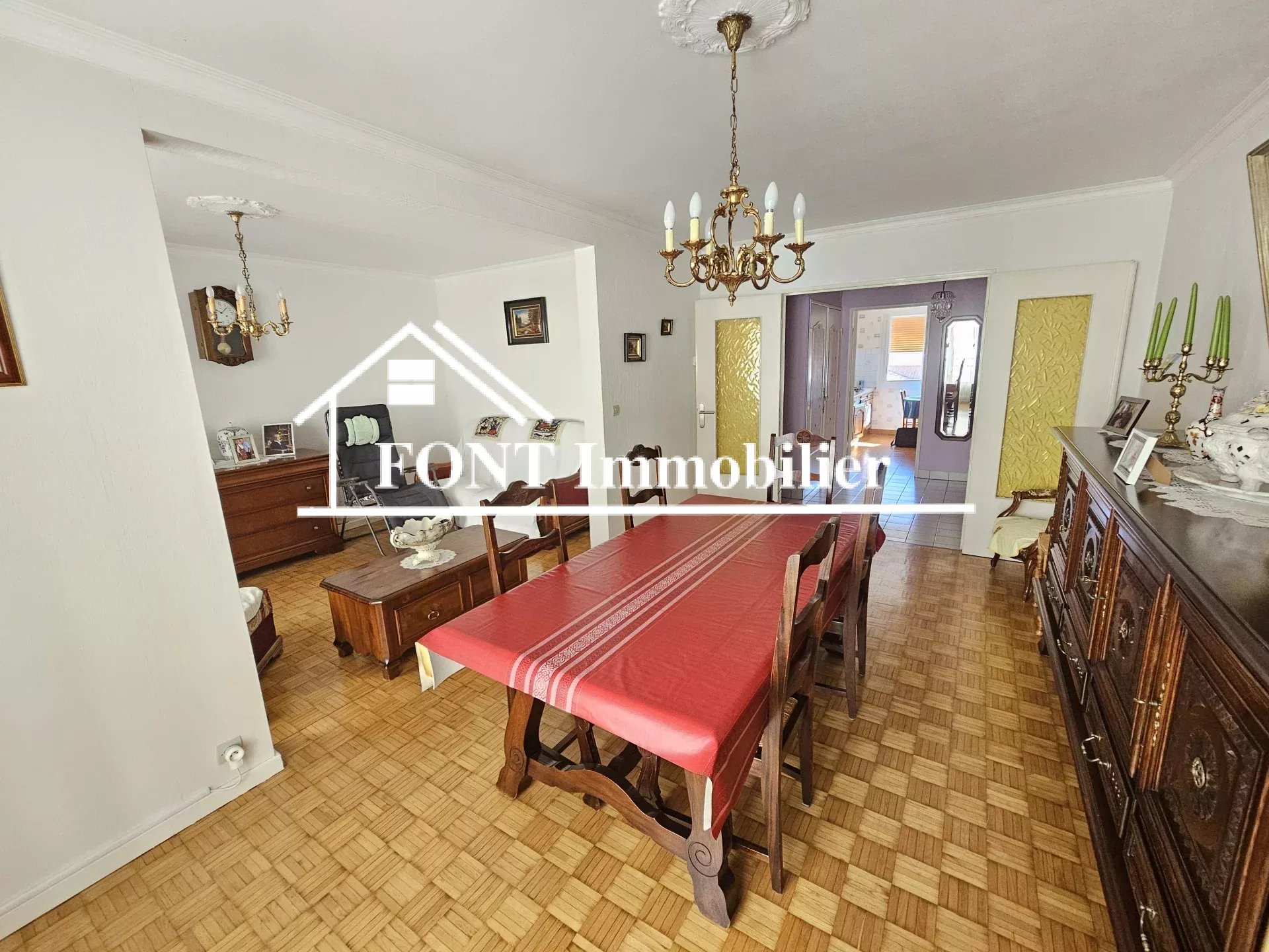 SAINT-ÉTIENNE, AGRÉABLE T3 AVEC BALCON ET GRAND GARAGE