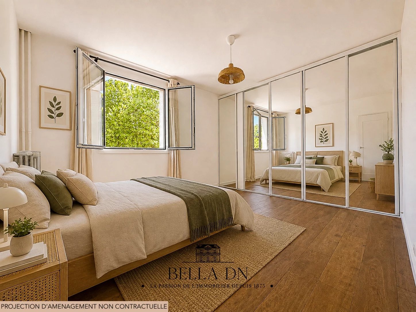 AURORE – Family Apartment 108 m² – 3/4 bedrooms – near forest / Family apartment in a green and peaceful setting