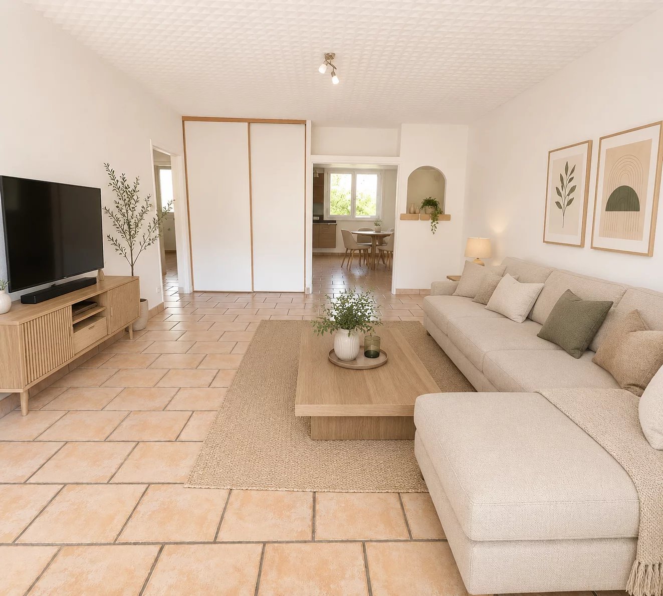 Vend Appartement 3P 70m2 Carros