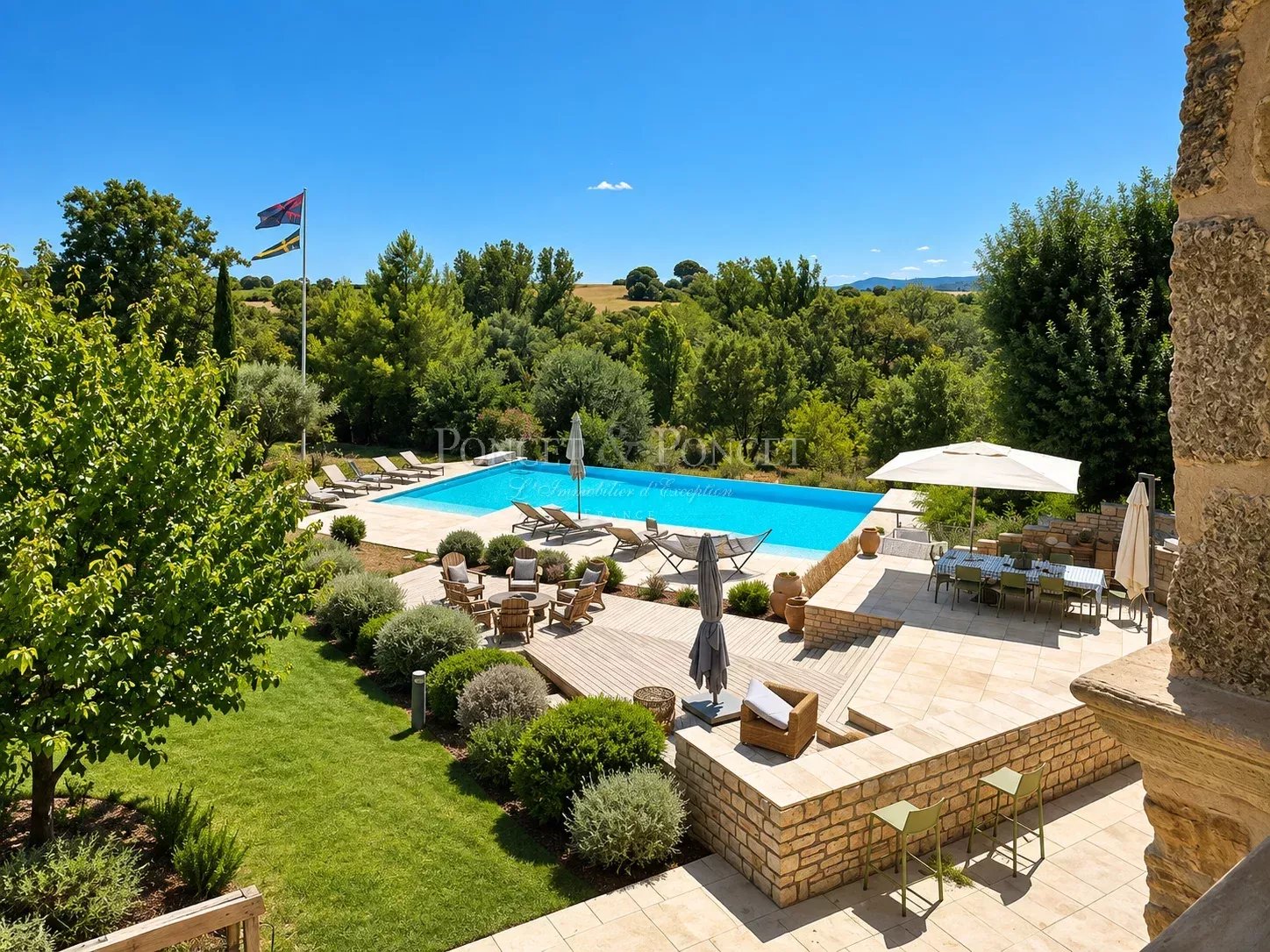 Propriété de caractère proche Montpellier 7,3 ha très calme