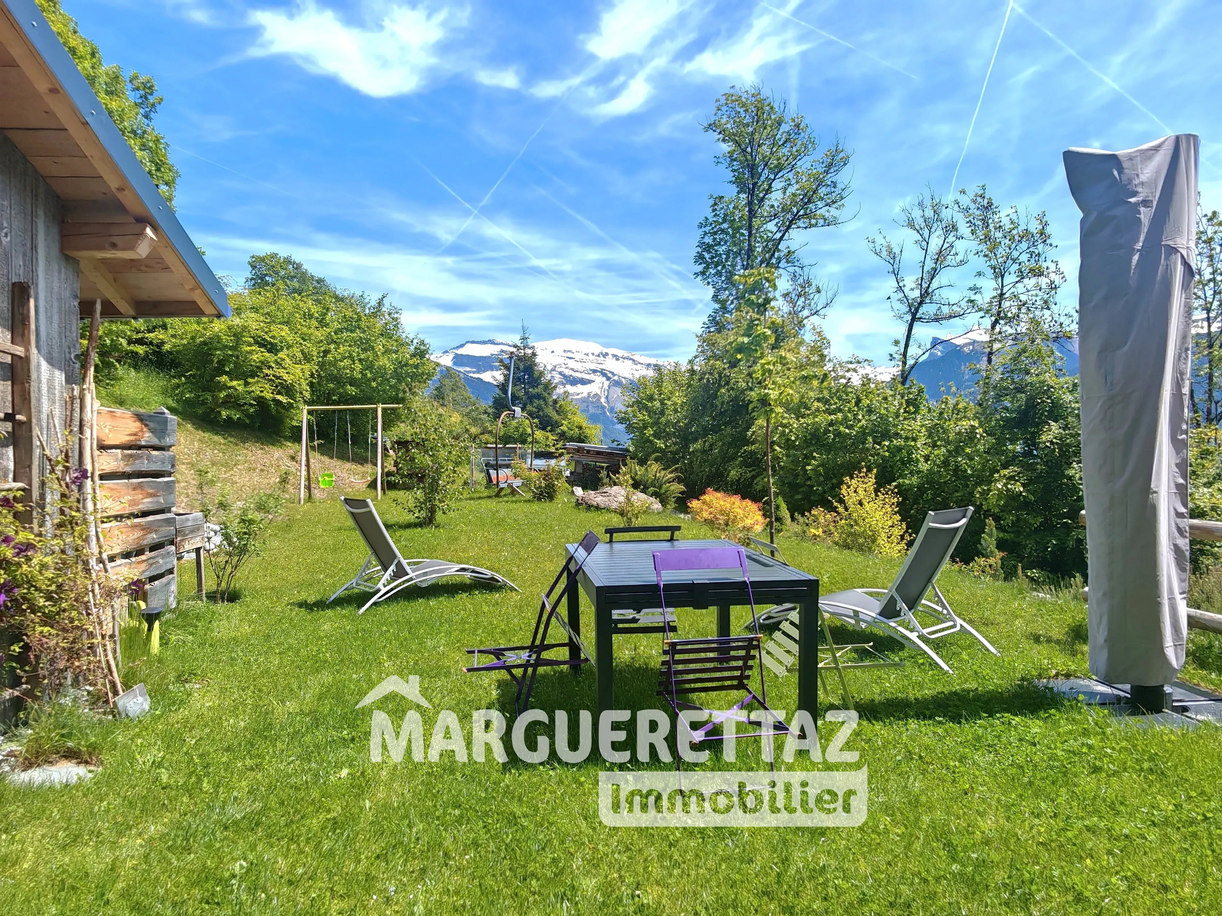Chalet 4 pièces avec vue panoramique à Verchaix