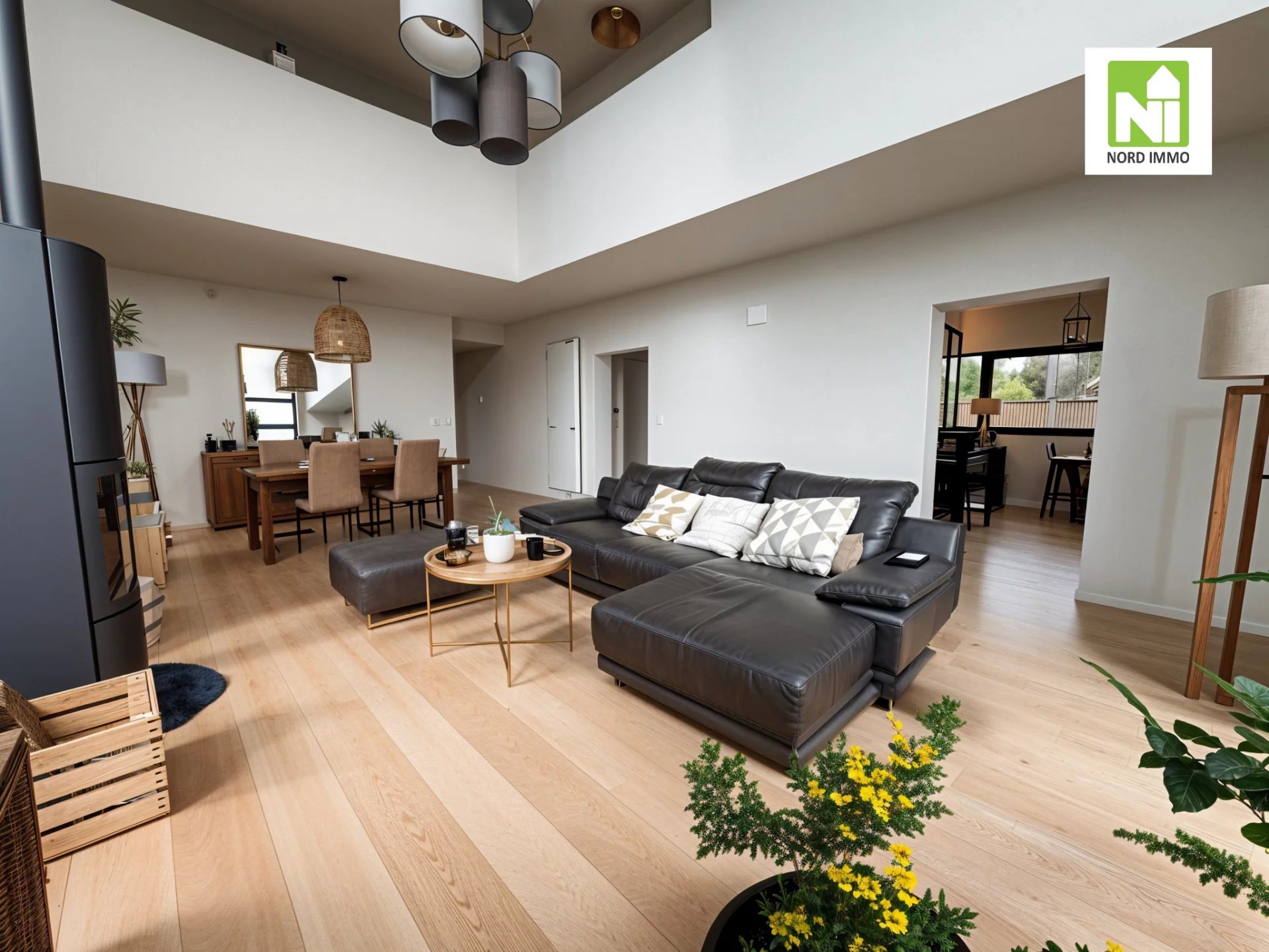 Maison contemporaine 170m2 - T4 - Bourghelles