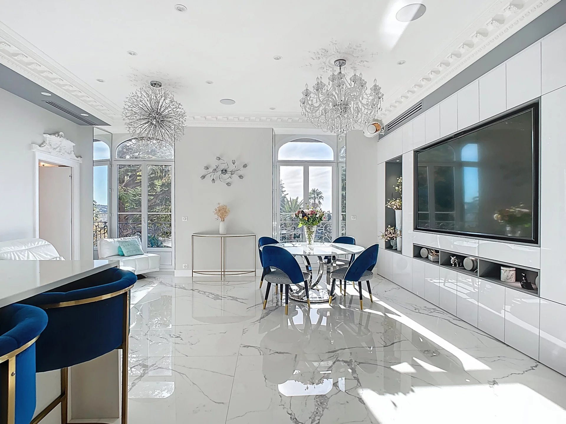Nice - Cimiez : Winter Palace - luxueux 4 pièces rénové