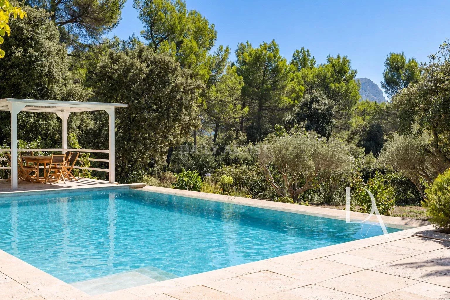 Villa contemporaine avec piscine à Saint-Marc-Jaumegarde – 214 m² au cœur d’un parc de 4 000 m²