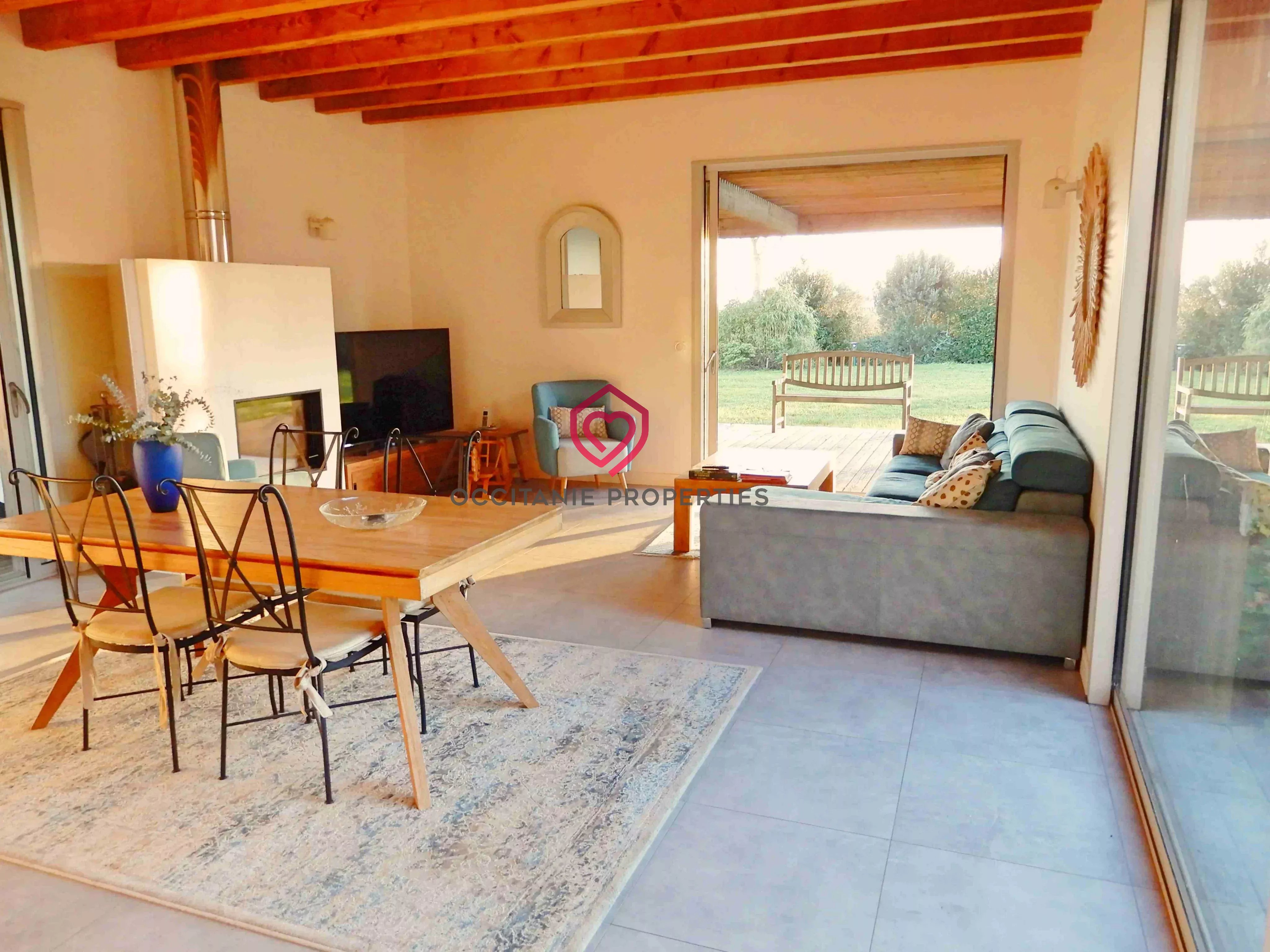 Magnifique Maison d'architecte avec vue panoramique et jardin paysagé à 25 min de TOULOUSE