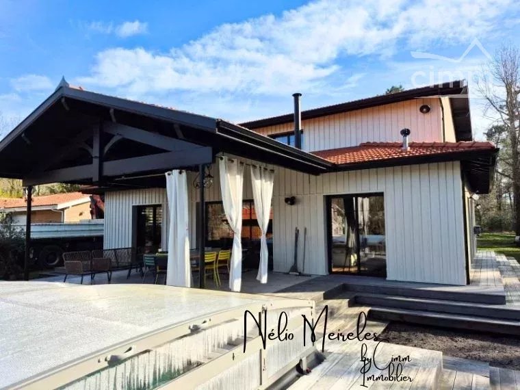 En exclusivité à Mios( 33) maison ossature bois de 158m2