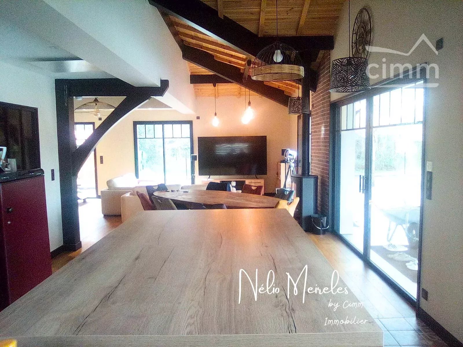 En exclusivité à Mios( 33) maison ossature bois de 158m2