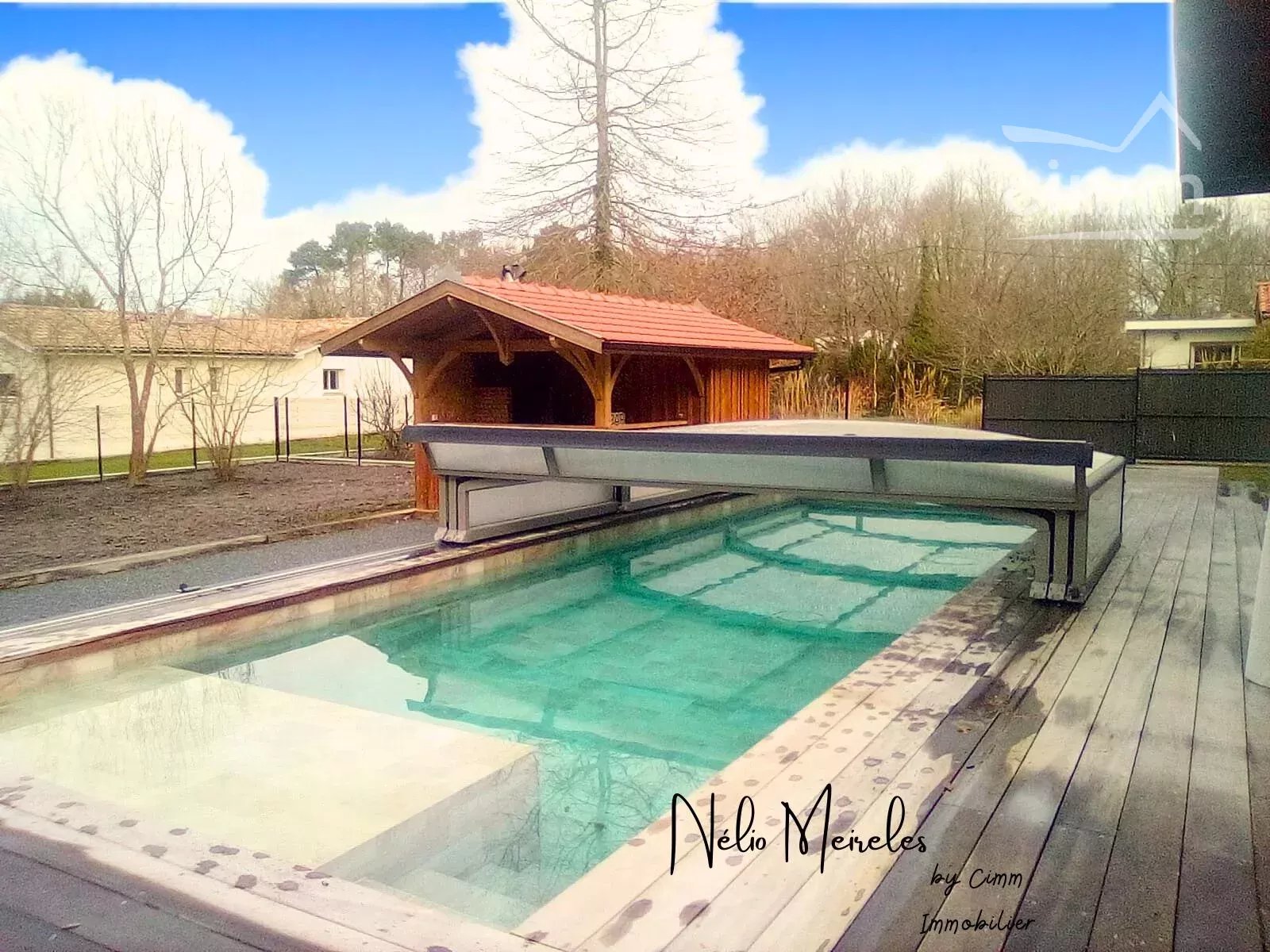En exclusivité à Mios( 33) maison ossature bois de 158m2
