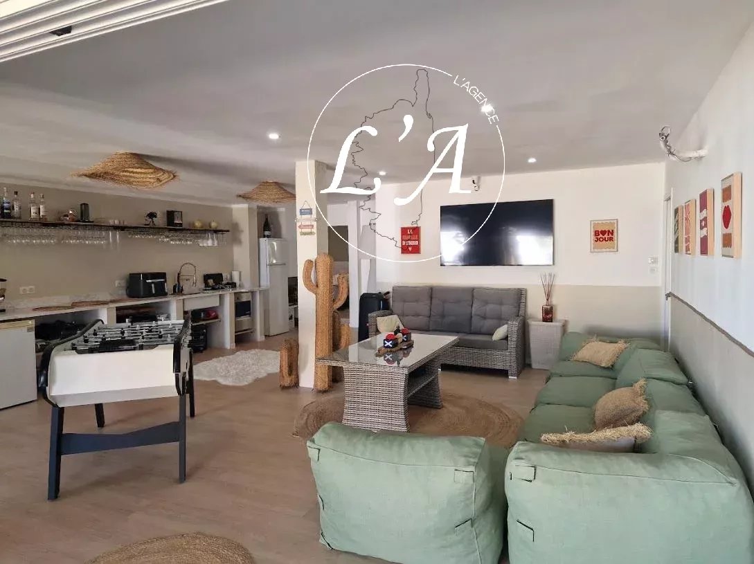 Solenzara - Villa with panoramic sea view and heated pool