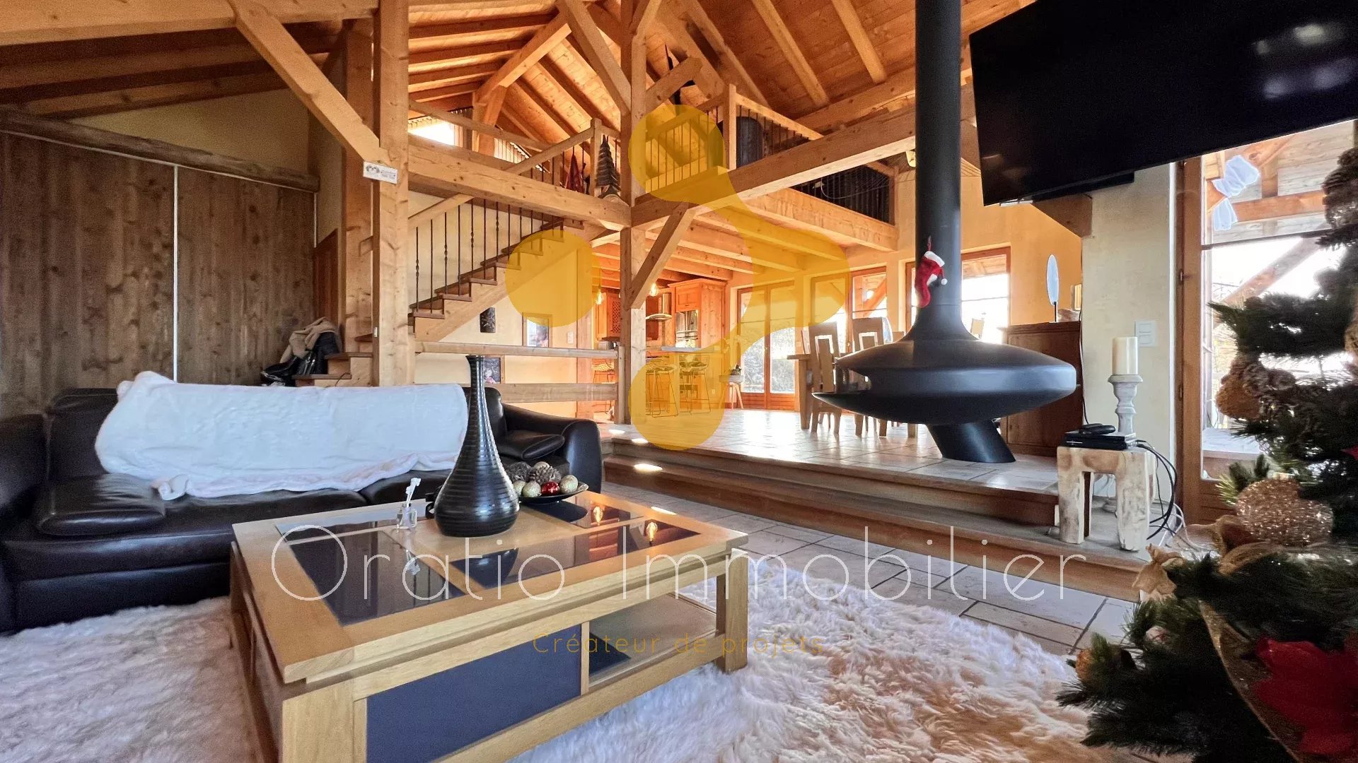 Magnifique Chalet d’architecte à la vue panoramique