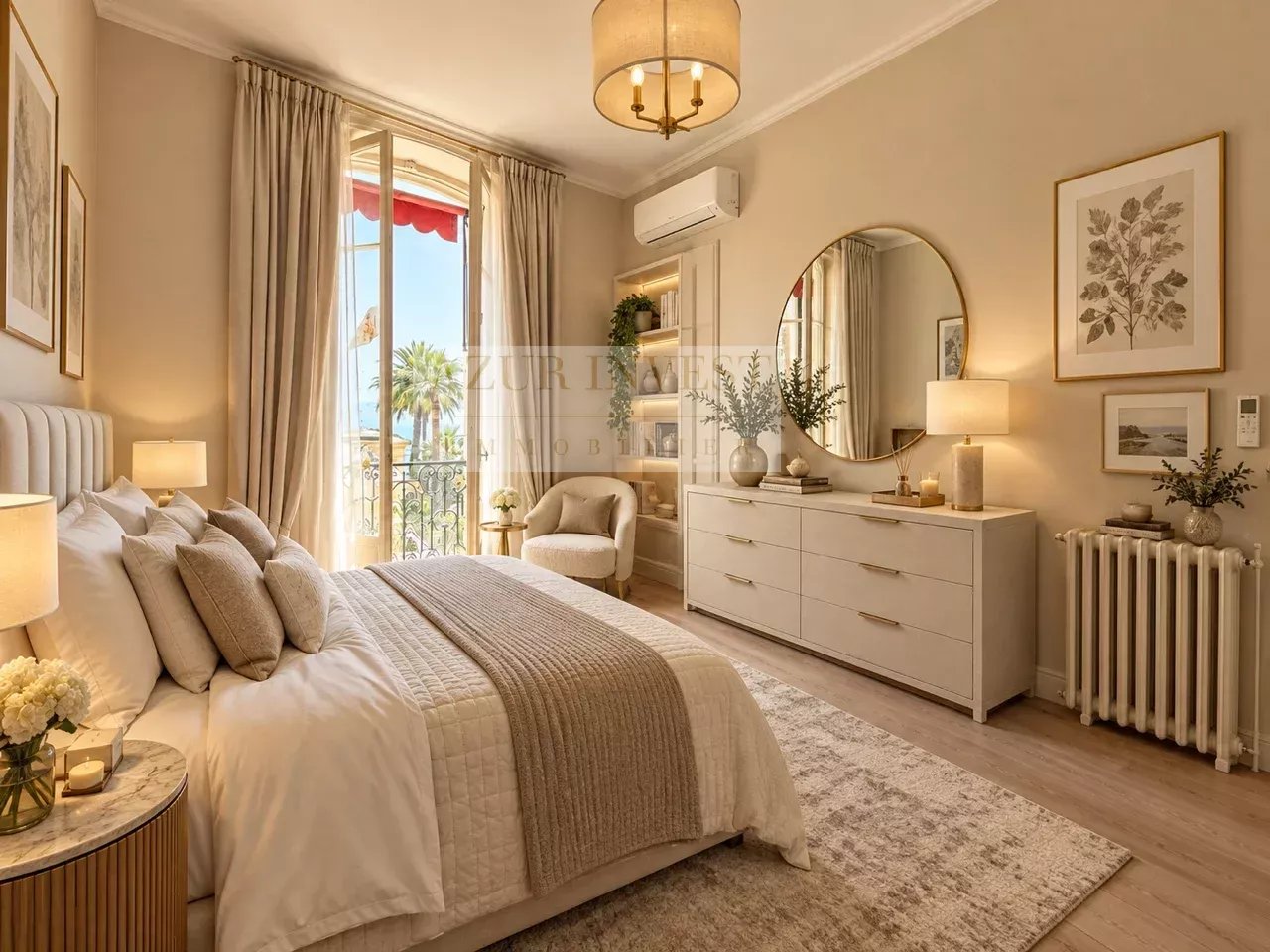 VENTE 2 PIECES PALACE FRONT DE MER MENTON