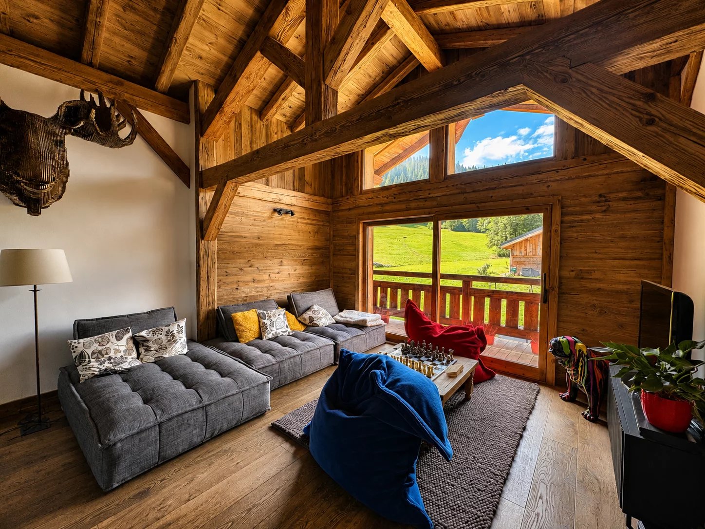 LES CLÉS DE MEGÈVE VOUS PROPOSE – CHALET D’EXCEPTION AUX PORTES DE COMBLOUX ET CORDON