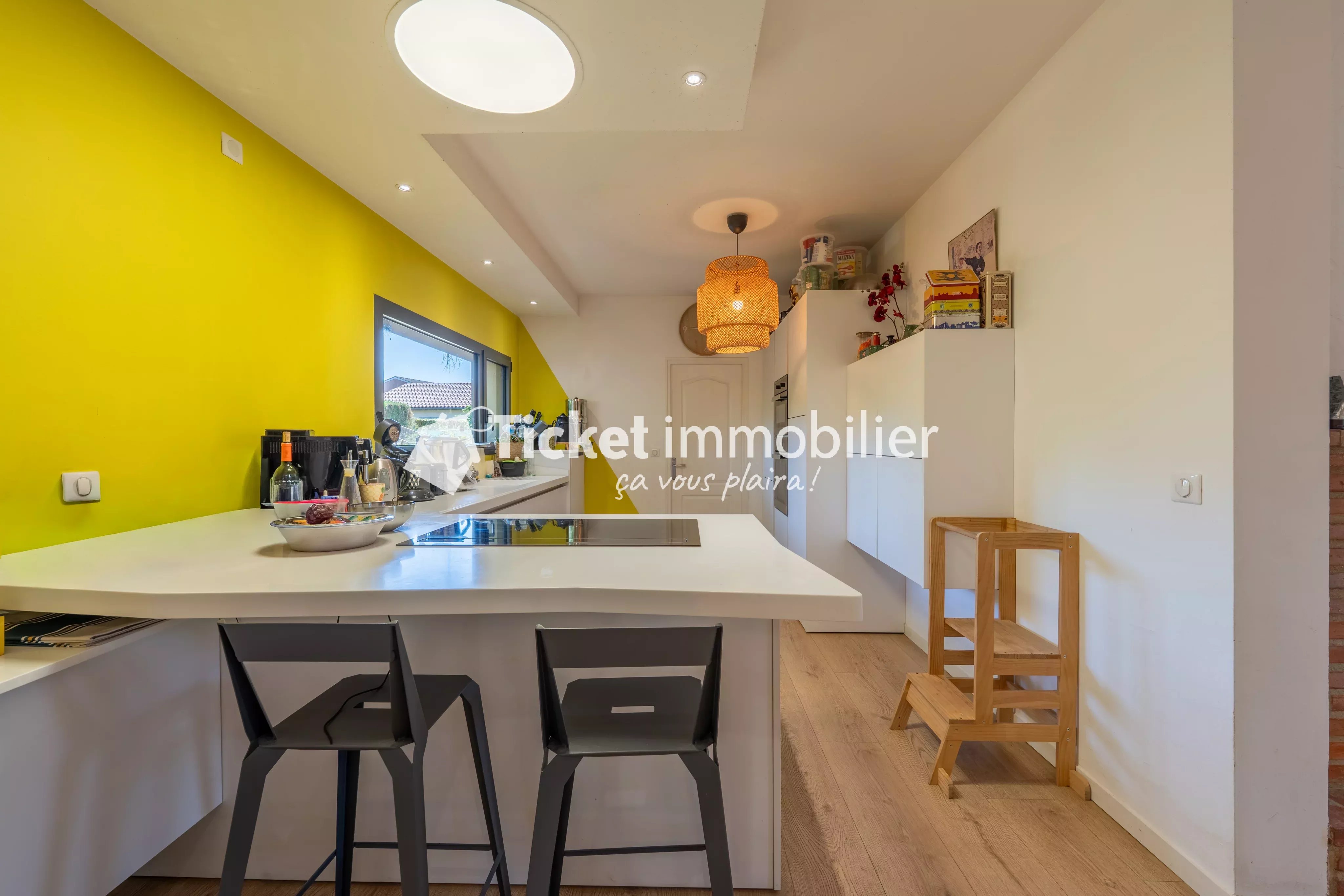 MAISON T7 235m2 AVEC PISCINE, GARAGE, TERRAIN ARBORE DE 1480m2, POMPE A CHALEUR NEUVE, DPE A, PROCHE TOULOUSE ETC ...