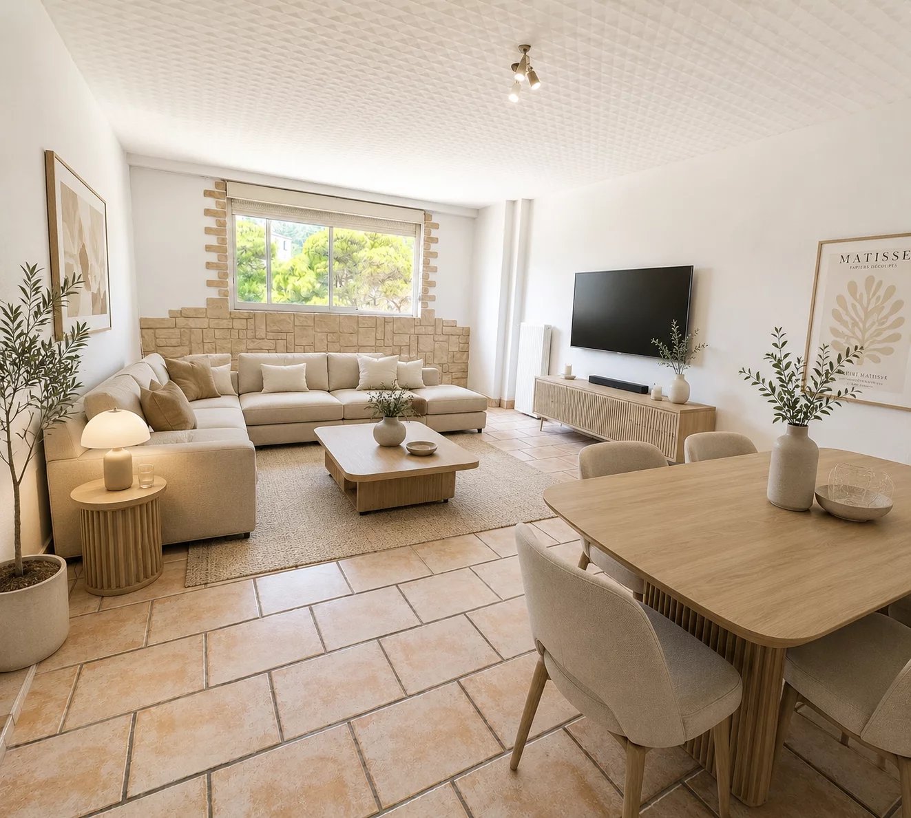 Vend Appartement 3P 70m2 Carros