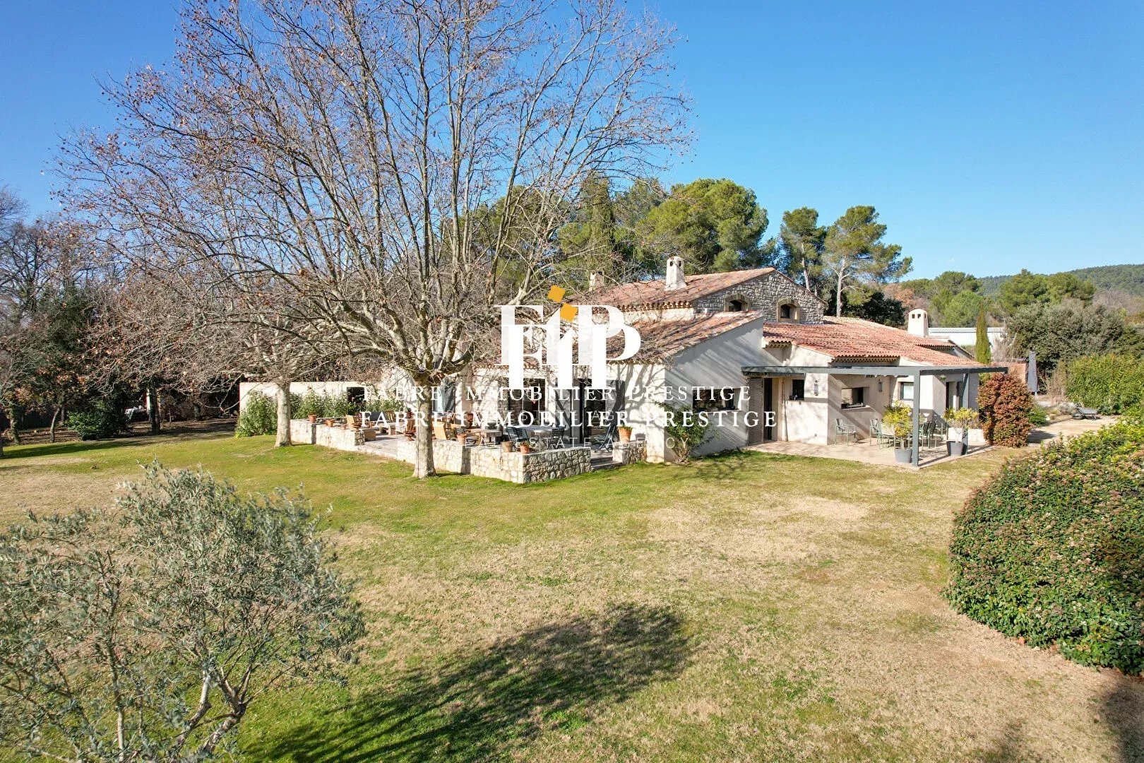 Propriété d'exception (1,3ha) dans un environnement très privilégié - 10min du centre ville d' Aix en Provence
