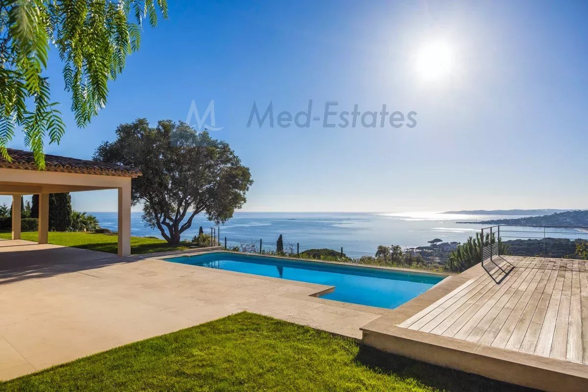 Villa de Luxe avec Vue Mer Panoramique – Sainte-Maxime, La Nartelle