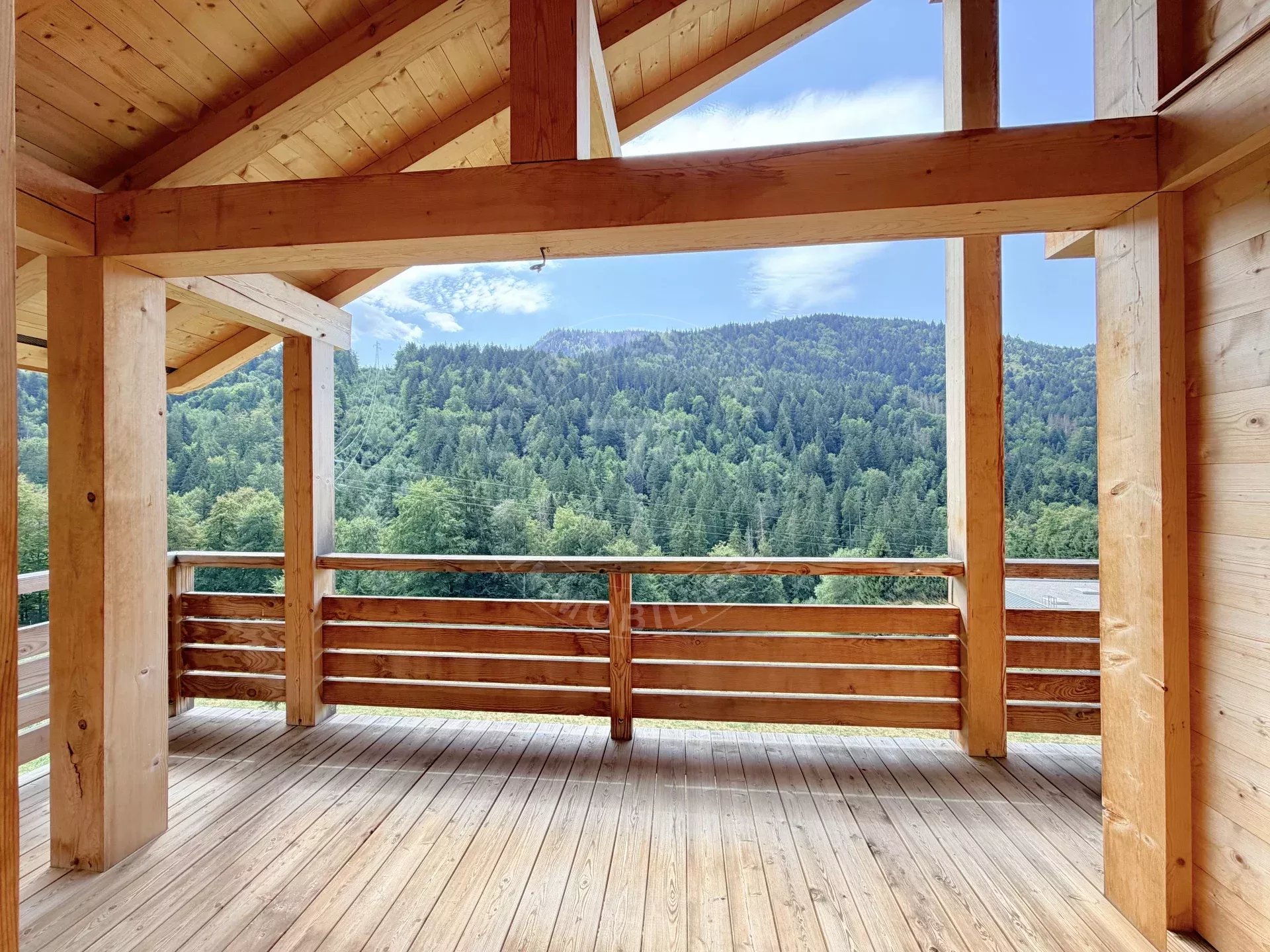 St Jean de Sixt - Chalet de 2022 plein centre de 3 chambres – au calme