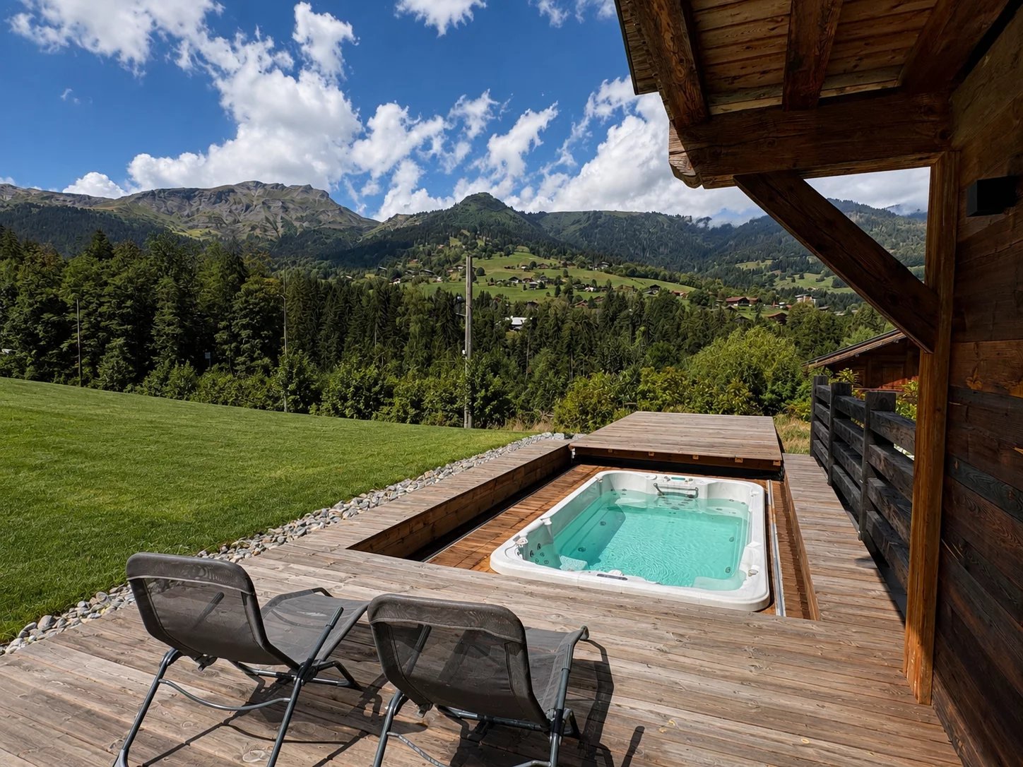 LES CLÉS DE MEGÈVE VOUS PROPOSE – CHALET D’EXCEPTION AUX PORTES DE COMBLOUX ET CORDON