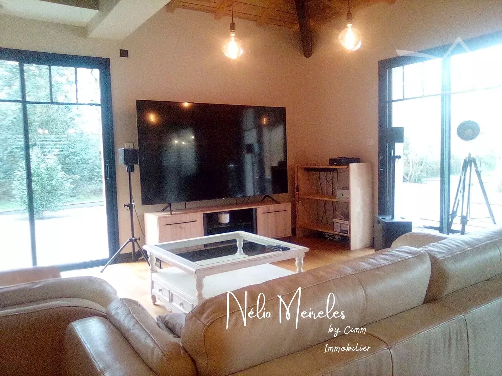 En exclusivité à Mios( 33) maison ossature bois de 158m2