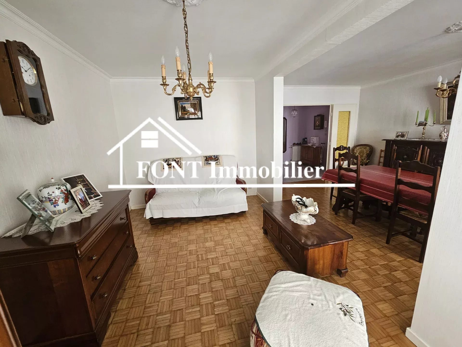 SAINT-ÉTIENNE, AGRÉABLE T3 AVEC BALCON ET GRAND GARAGE