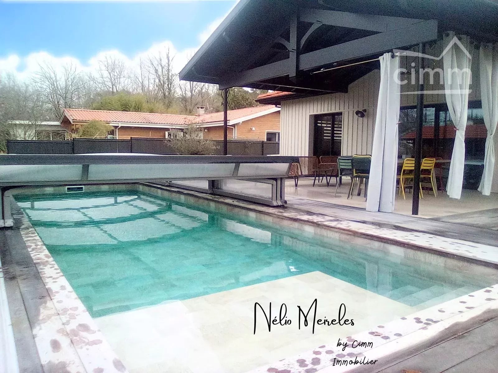 En exclusivité à Mios( 33) maison ossature bois de 158m2