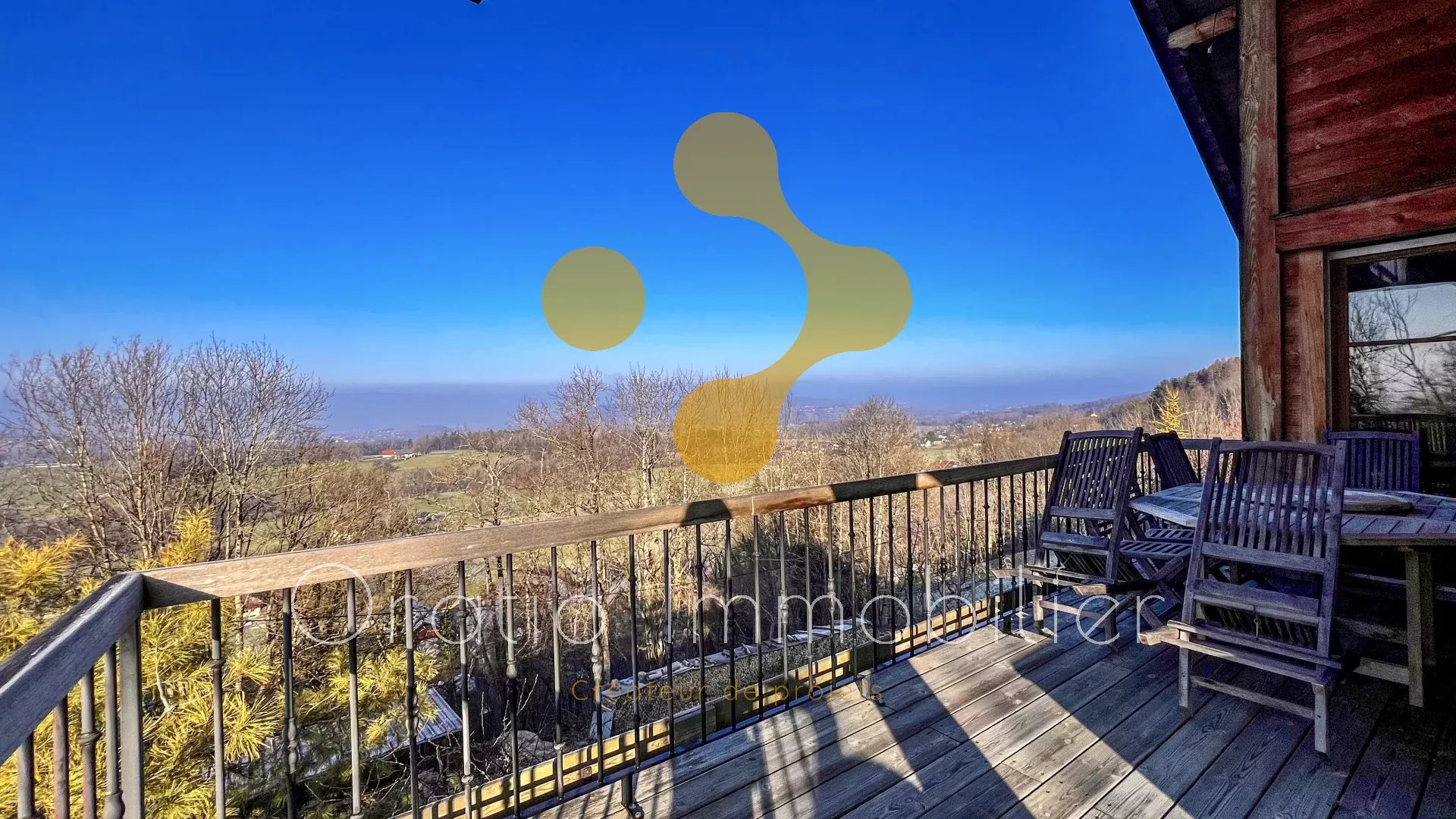 Magnifique Chalet d’architecte à la vue panoramique