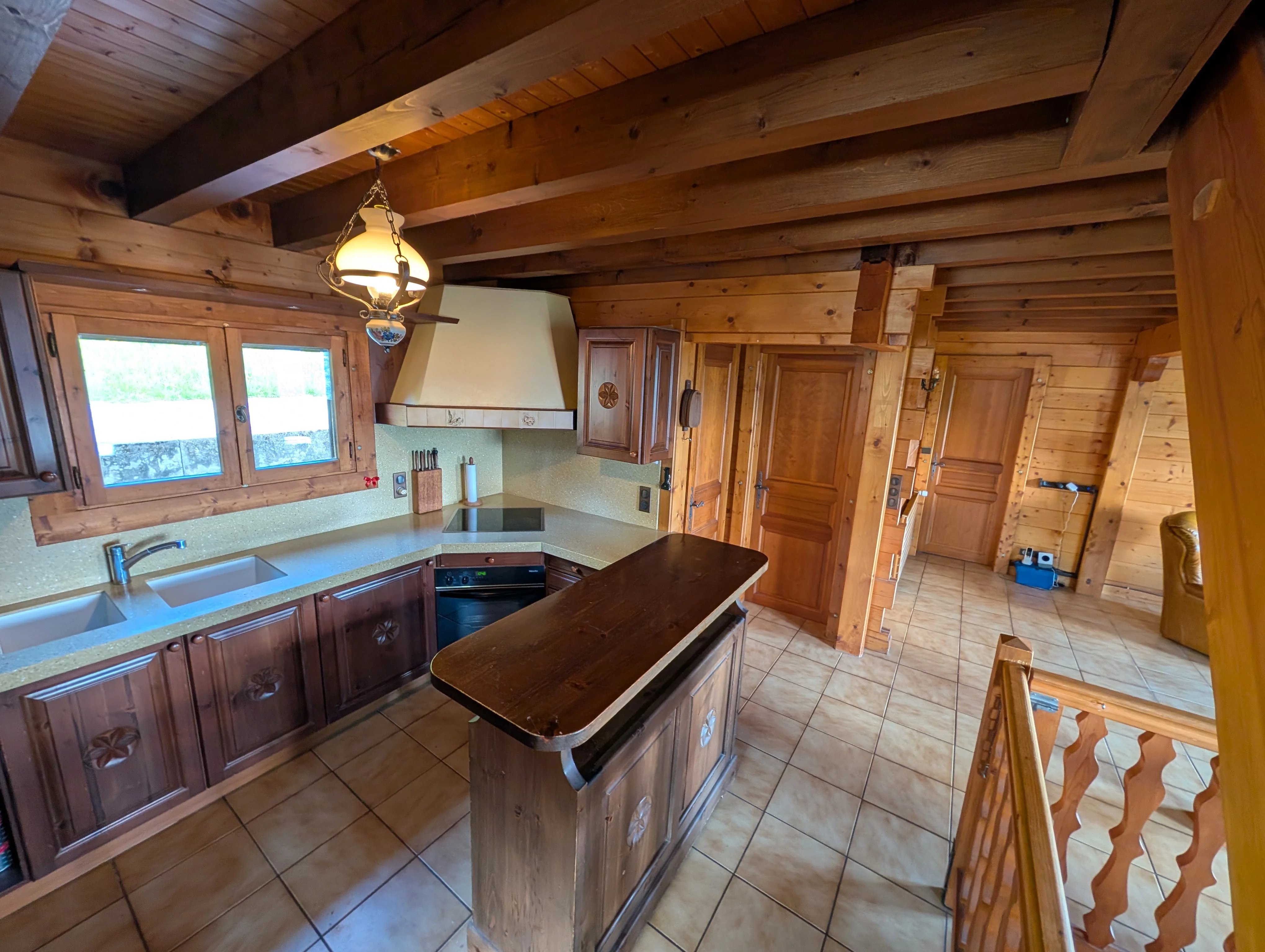 A ONNION CHALET AUTHENTIQUE FACE AU MONT-BLANC