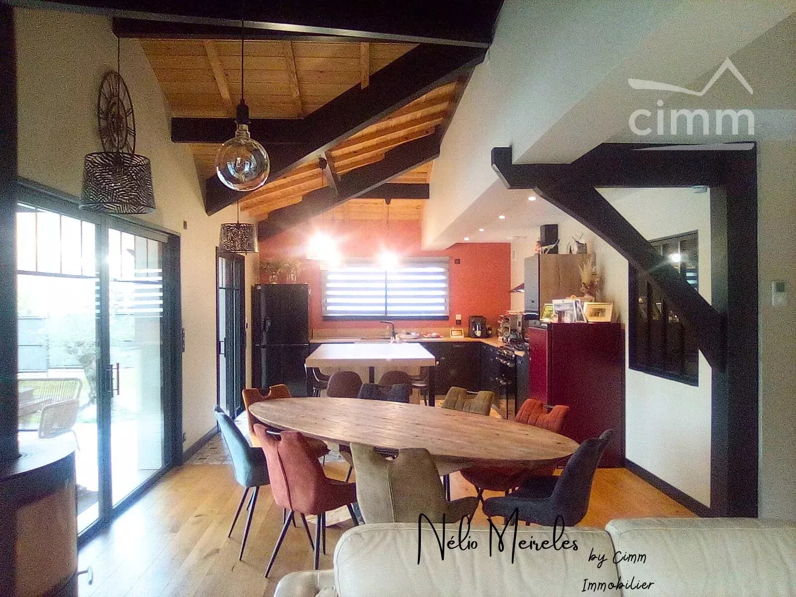 En exclusivité à Mios( 33) maison ossature bois de 158m2