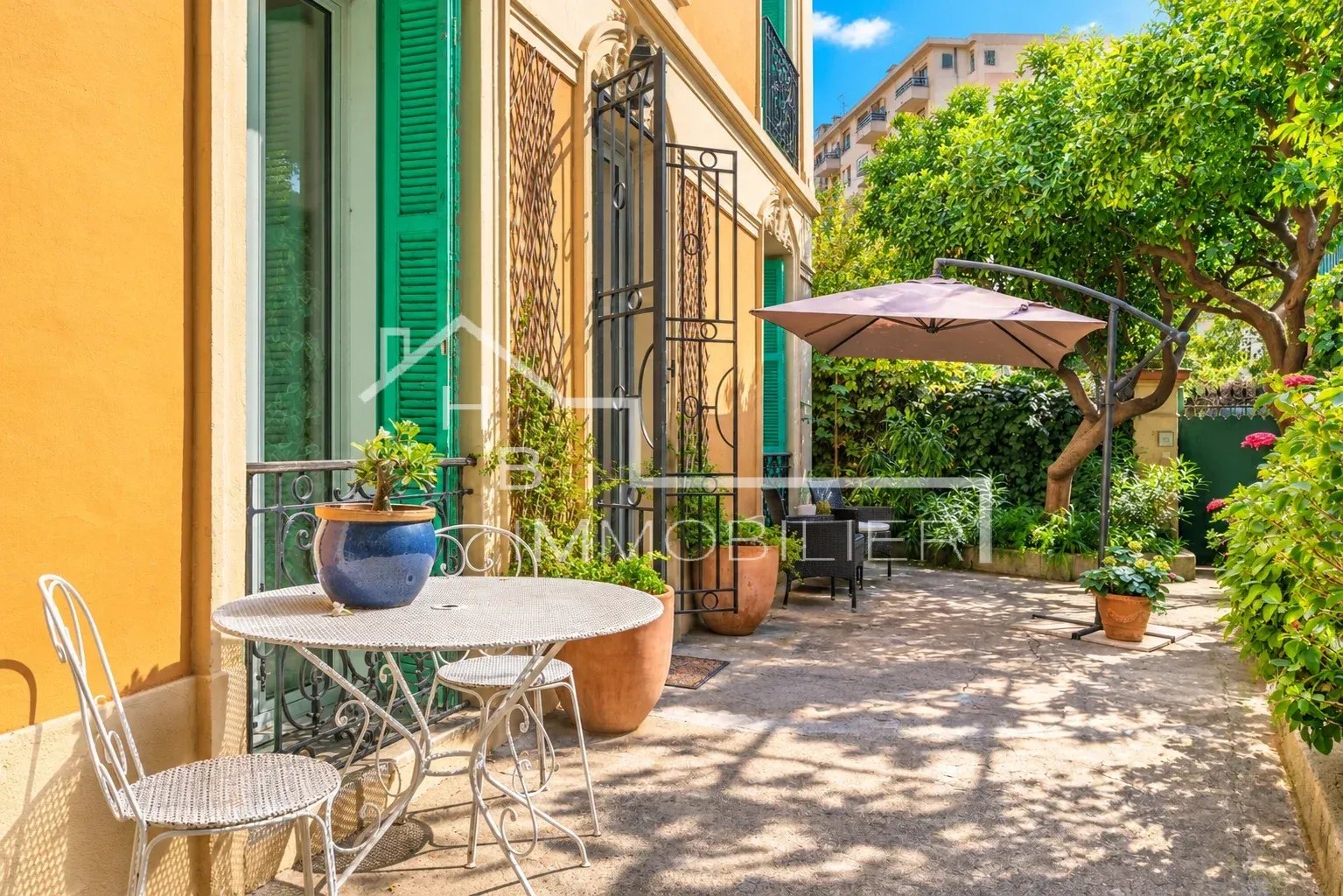 NICE – TZAREWITCH / SAINT-PHILIPPE – VILLA NIÇOISE DE CARACTÈRE