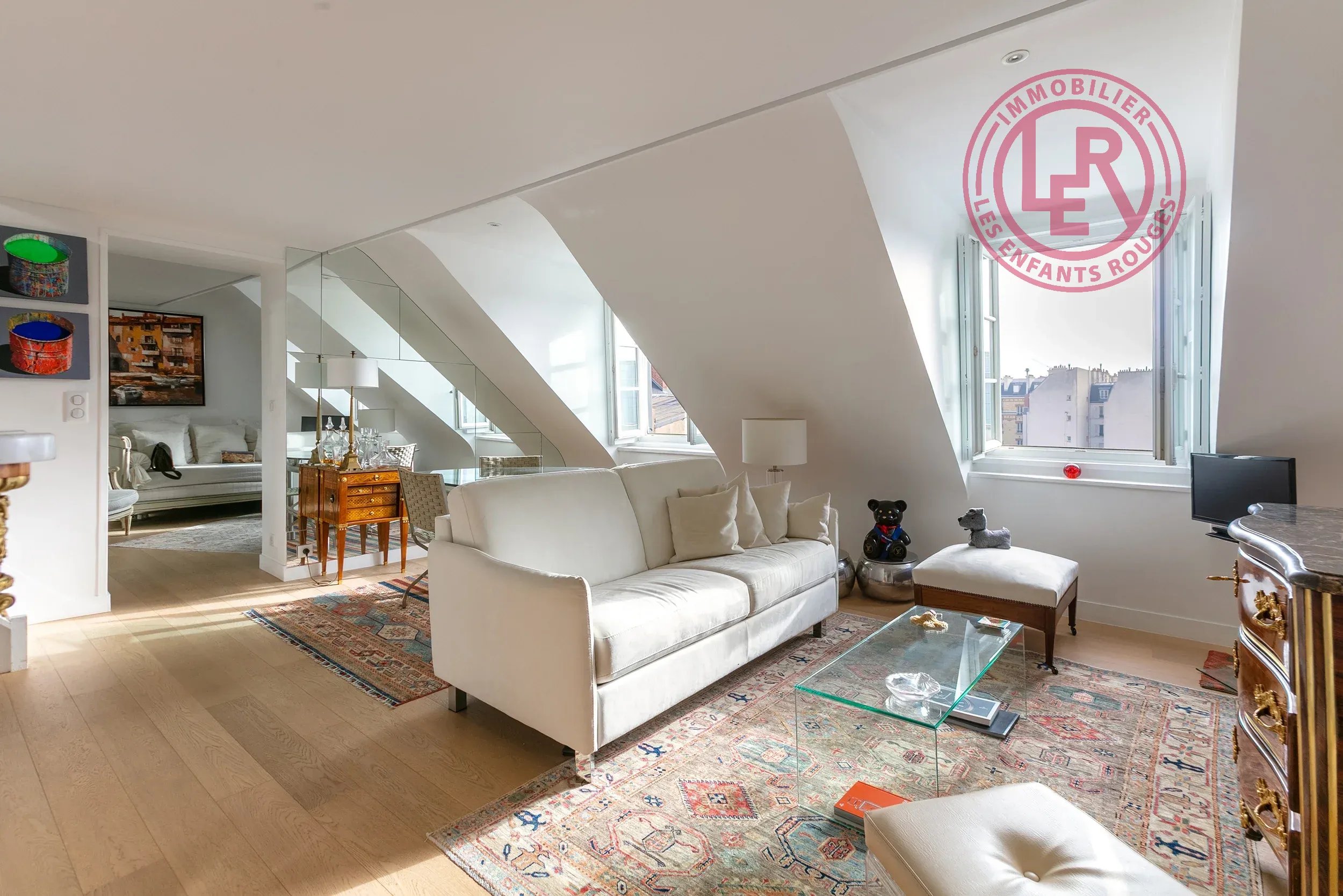 Paris 4ème - Rue Saint Paul - Duplex dernier étage avec ascenseur et vue dégagée