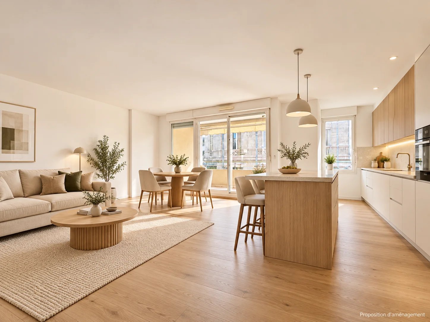 Exclusivité - Marseille 6ème - Vauban - 3 pièces de 74 m² avec terrasse